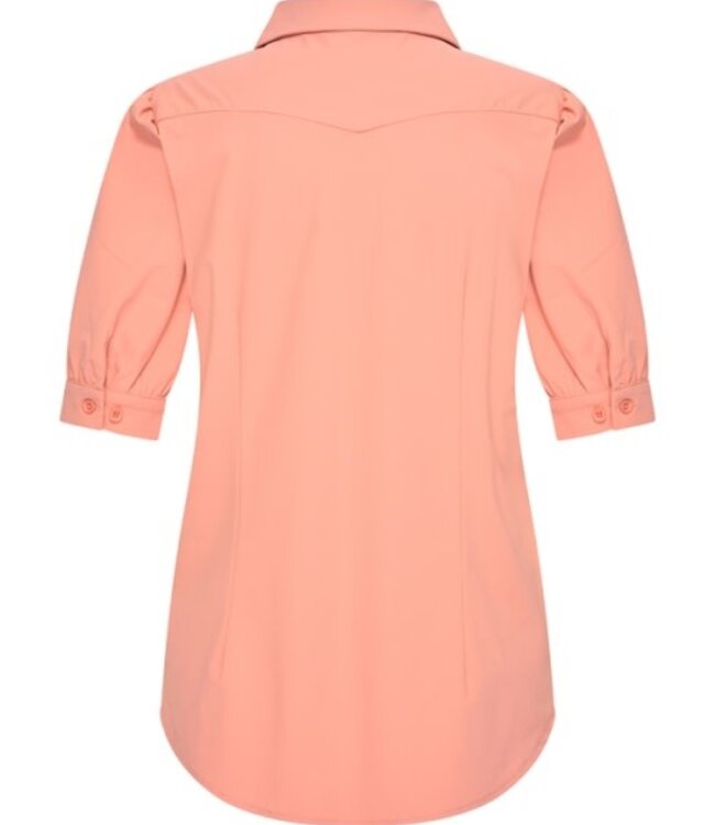MI PIACE Travel Blouse Puff Uni 202270 Sunset Clay