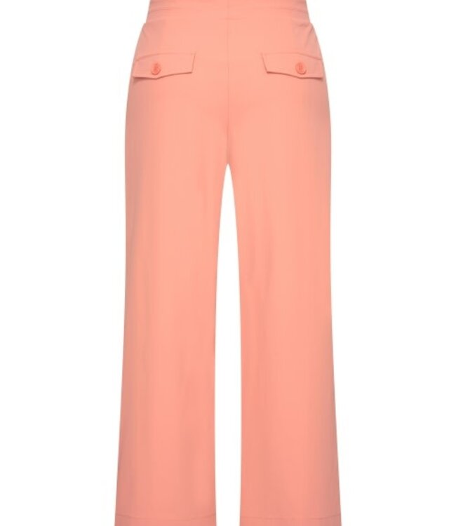 MI PIACE Travel Broek Straight Uni 202089 Sunset Clay