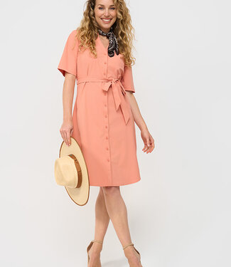 MI PIACE Travel Jurk Uni 202807 Sunset Clay