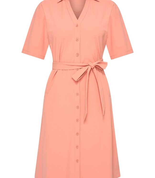 MI PIACE Travel Jurk Uni 202807 Sunset Clay