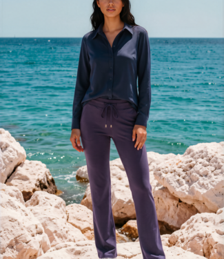 MI PIACE Travel Blouse Uni 60840 Dark Blue