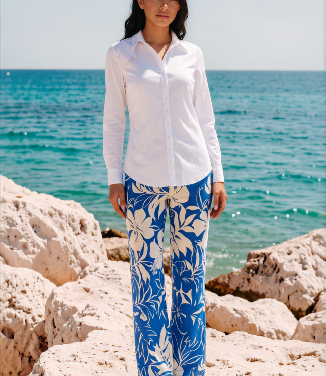 MI PIACE Travel Blouse Uni 60840 White
