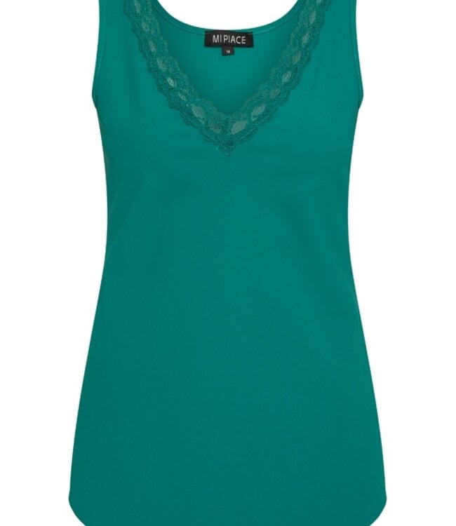 MI PIACE Travel Top  Met Kant 202129 Everglade