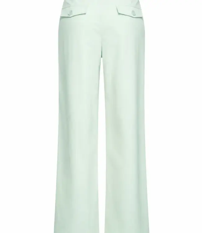 MI PIACE Heavy Travel Broek Wijde  202831 Pistachio