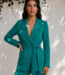 MI PIACE Travel Blazer Belted Turtle 202823 Everglade