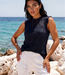 MI PIACE Travel Top Lace mouwloos 202797 Black