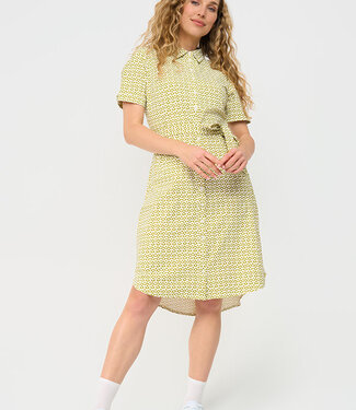 MI PIACE Travel Jurk Mimimal Print 202079 Sweet Pea