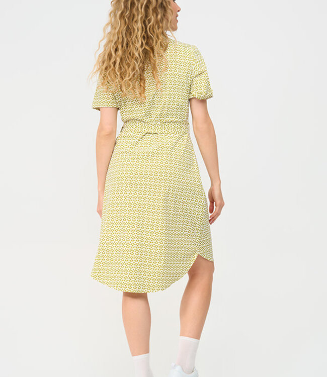 MI PIACE Travel Jurk Mimimal Print 202079 Sweet Pea