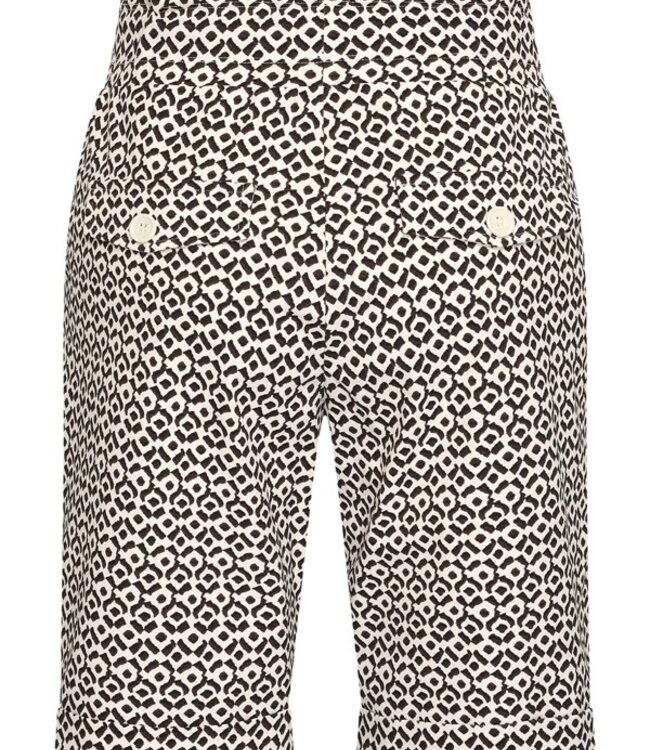 MI PIACE Travel Bermuda Minimal Print 202423 Espresso
