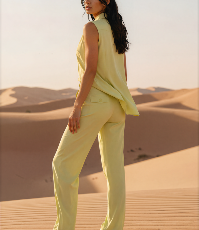 MI PIACE Travel Blouse Mouwloos Uni 202299 Sweet Pea