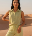 MI PIACE Travel Blouse Mouwloos Uni 202299 Sweet Pea