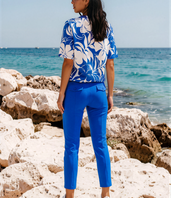 MI PIACE Heavy Travel Broek Capri  202820 Nautic Blue