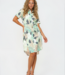 MI PIACE Travel Jurk Botanical Print 202079 Pistachio