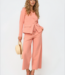 MI PIACE Travel Broek Straight Uni 202089 Sunset Clay
