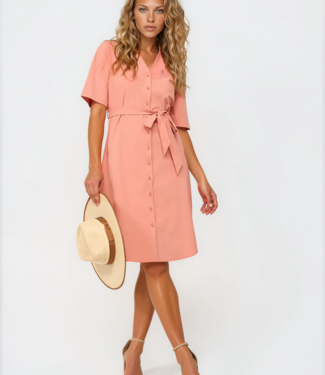 MI PIACE Travel Jurk Uni 202807 Sunset Clay MI PIACE Travel Jurk Uni 202807 Sunset Clay