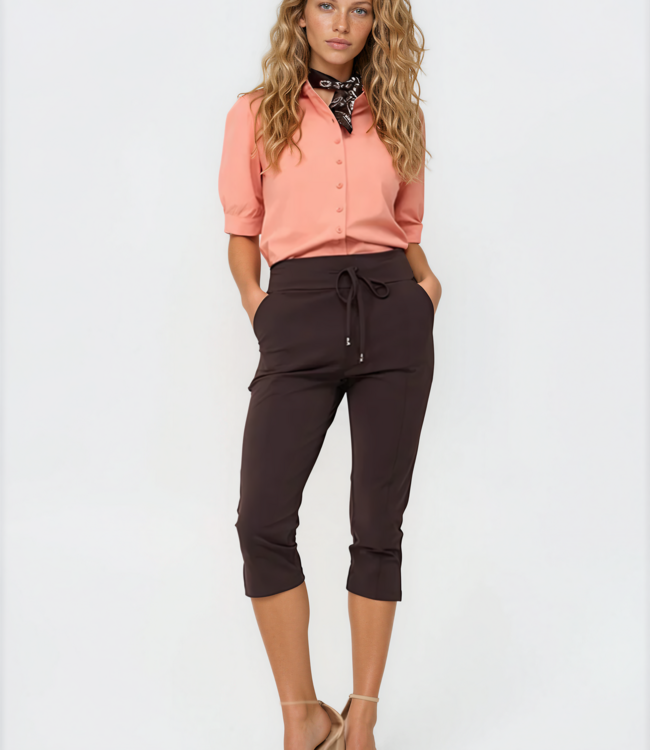 MI PIACE Travel Blouse Puff Uni 202270 Sunset Clay