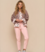 MI PIACE Travel Blouse Mix Twilight Twigs Print  202718 Espresso
