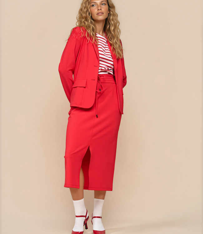 MI PIACE Bonded Travel Blazer Uni 202646 Red