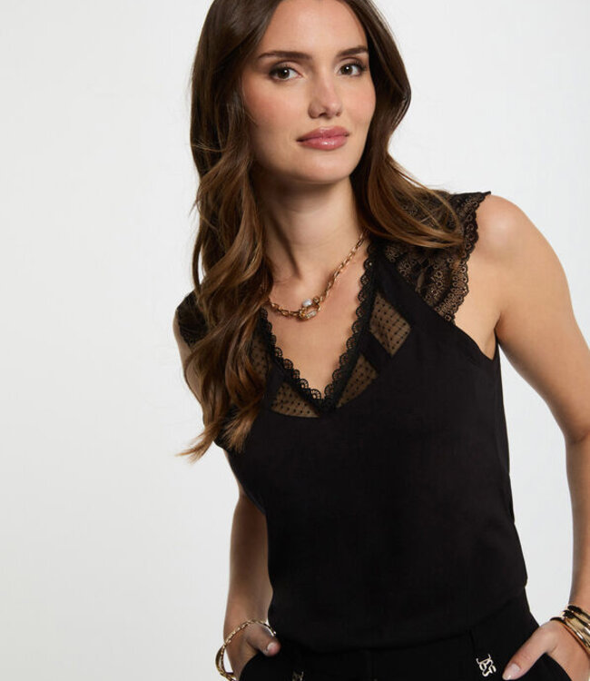 Morgan Short-sleeved t-shirt 252-Demyl Black