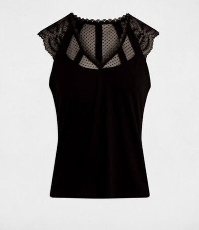 Morgan Short-sleeved t-shirt 252-Demyl Black
