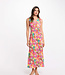 Morgan Long dress with neckline 261-Rio Multicolor