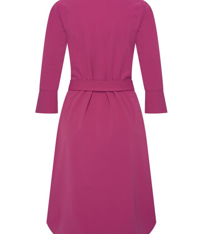 MI PIACE Travel Jurk Bow Magenta 202708 Purple