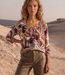 MI PIACE Travel Top Big Paisley Print 202914 Multicolour