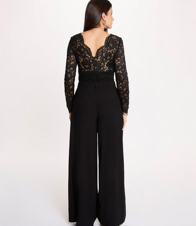 Morgan Body long sleeves lace 262-Teana Black