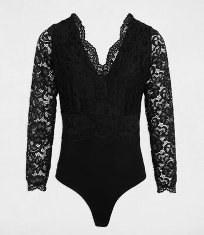 Morgan Body long sleeves lace 262-Teana Black