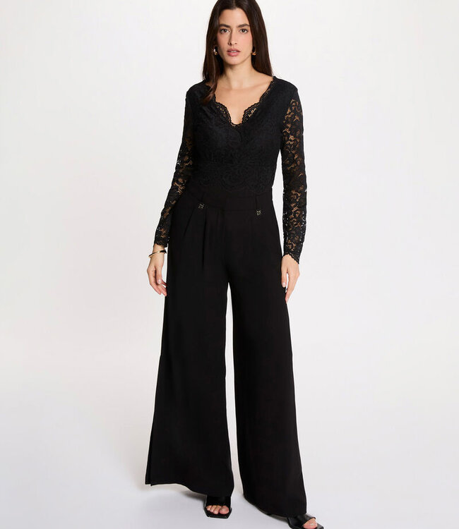 Morgan Body long sleeves lace 262-Teana Black