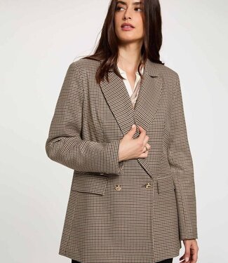 Morgan Straight Blazer with lapel 262-VGAT Brown
