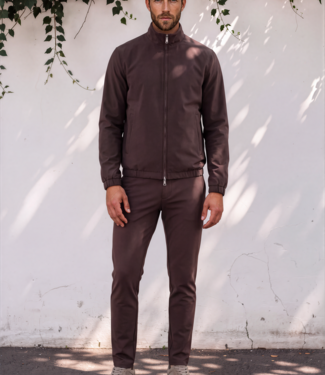 MI PIACE Travel Men Broek 202004 Espresso Lengte 32