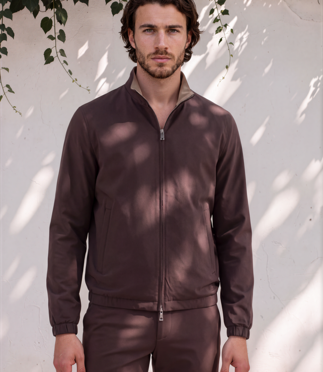 MI PIACE Travel Men Jacket Reversible 202062 Falcon | Espresso
