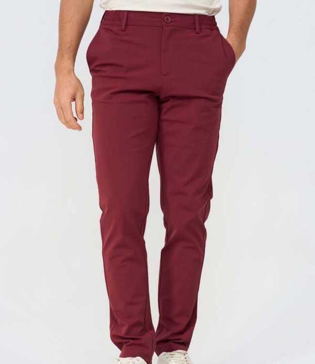 MI PIACE Travel Men Trousers 202004 Burgundy Lengte 32
