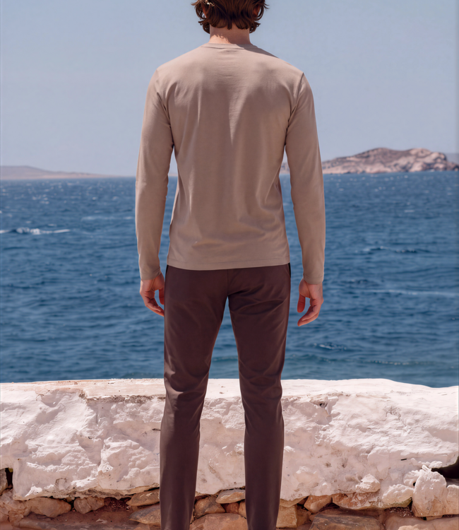 MI PIACE Men Cotton Shirt Long Sleeves 202063 Falcon