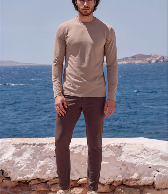 MI PIACE Men Cotton Shirt Long Sleeves 202063 Falcon