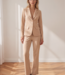 MI PIACE Travel Broek Straight Uni 202136 Sand