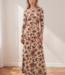 MI PIACE Travel Dress Light Ornamental Flowers Print 202867 Sand