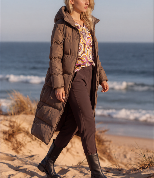 MI PIACE Dames Winterjas 7633 Brown
