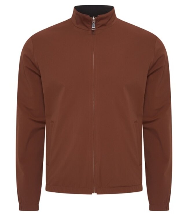 MI PIACE Travel Men Jacket Reversible 202062 Brown Stone | Black