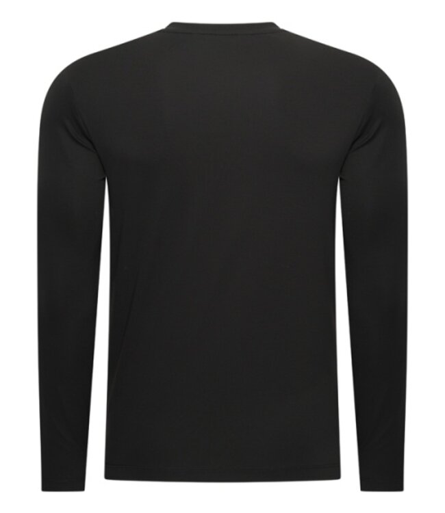 MI PIACE Men Cotton Shirt Long Sleeves 202063 Black