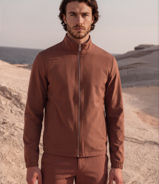 MI PIACE Travel Men Jacket Reversible 202062 Brown Stone | Black