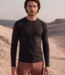 MI PIACE Men Cotton Shirt Long Sleeves 202063 Black