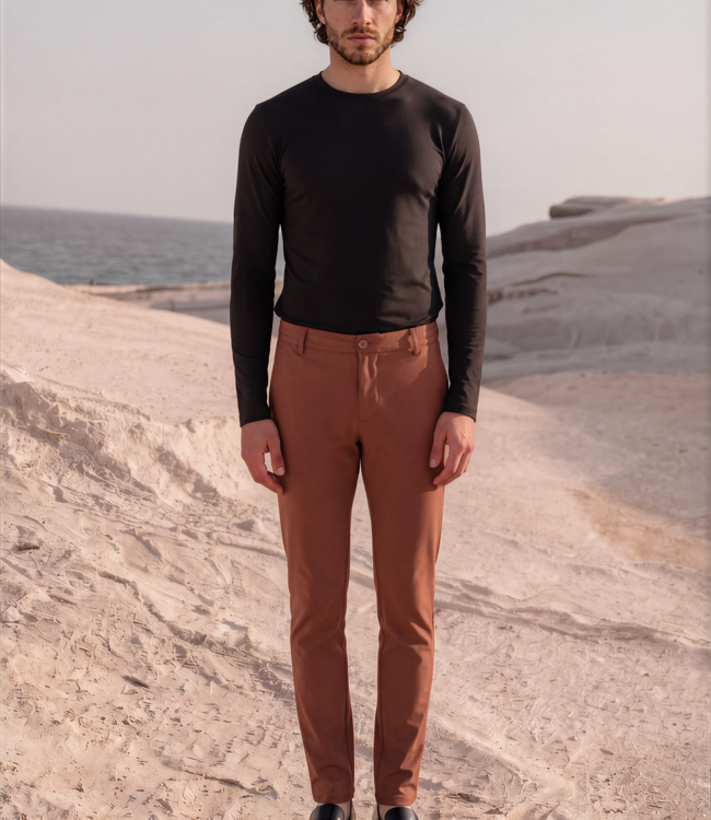 MI PIACE Men Cotton Shirt Long Sleeves 202063 Black