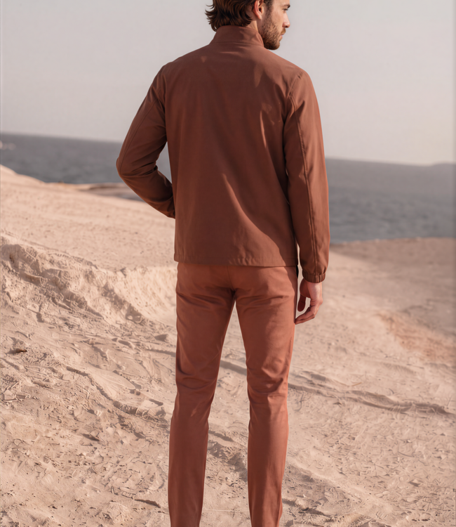 MI PIACE Travel Men Broek  202004 Brown Stone