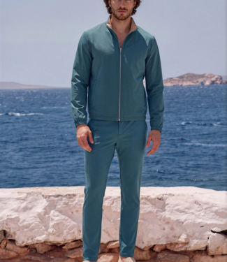 MI PIACE Travel Men Broek  202004 Teal Blue