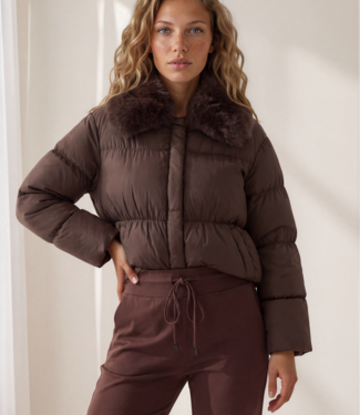 MI PIACE Dames Winterjas 7667 Brown