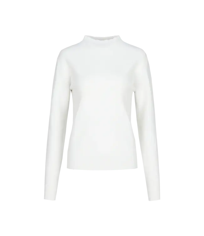 G-maxx Willaine Knit Top Wool White