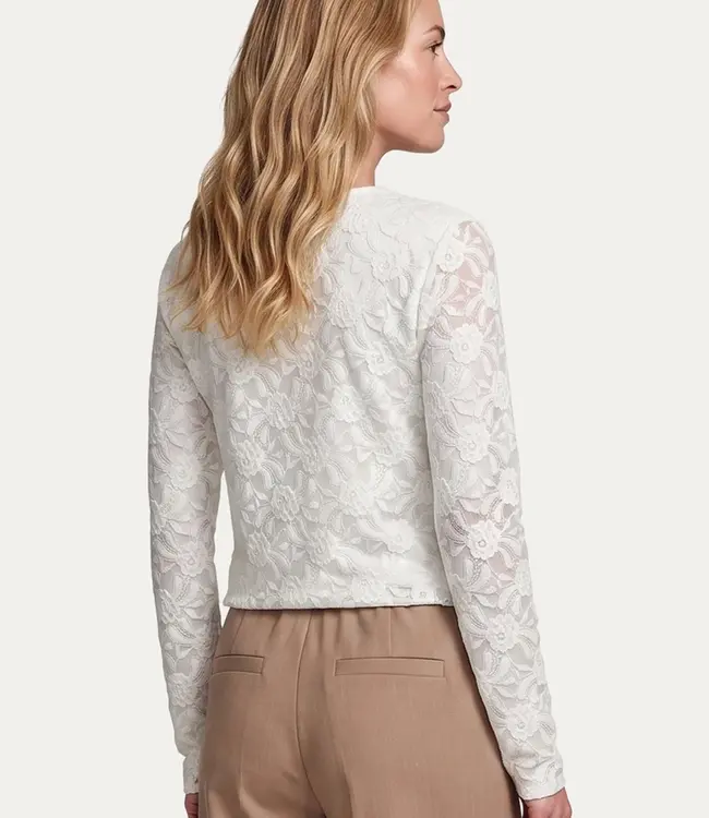 G-maxx Sloane Top Wool White
