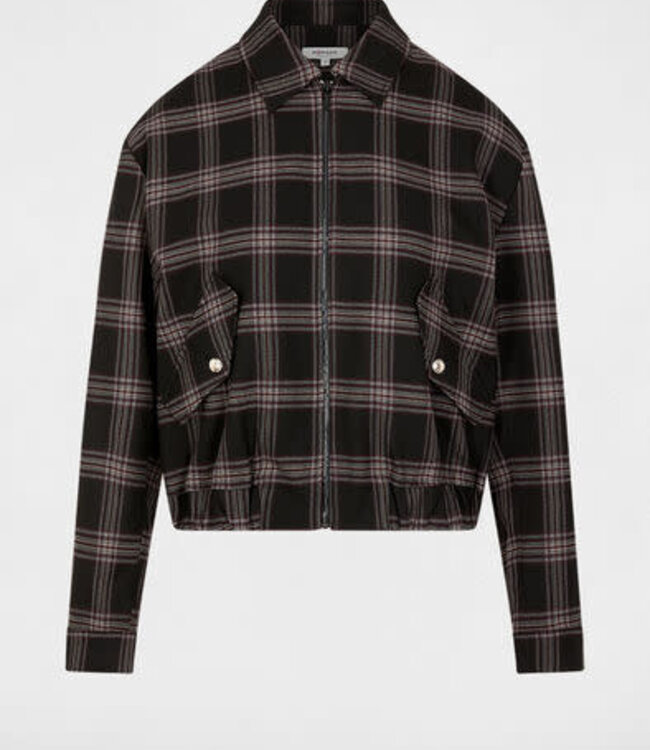 Morgan Checked jacket 262-VGAB Black